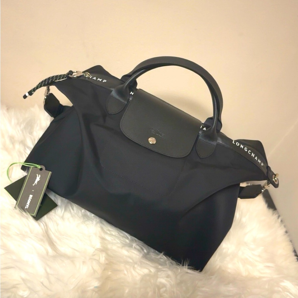 Longchamp Black Le Pliage XL Energy Handbag